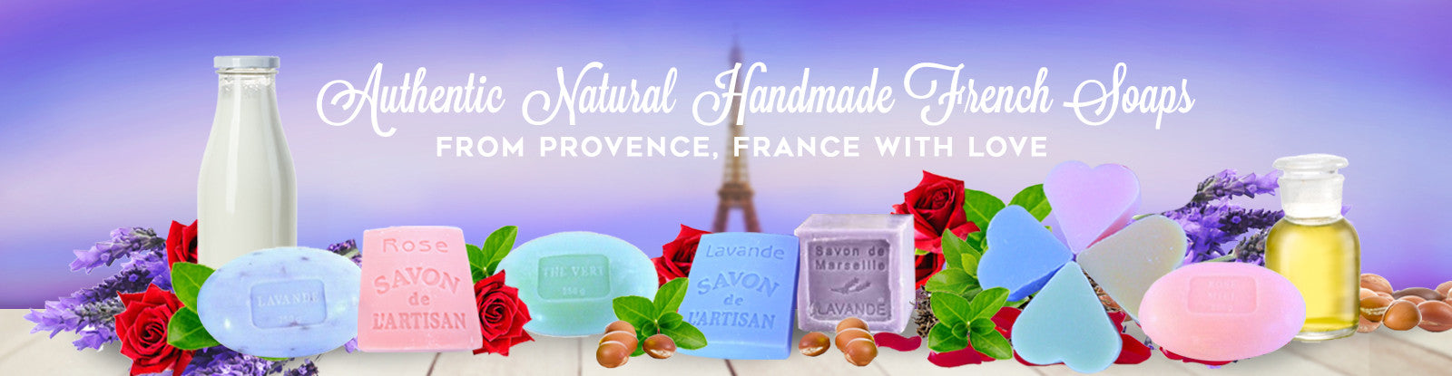 World's Premium Handmade Natural Soaps from France