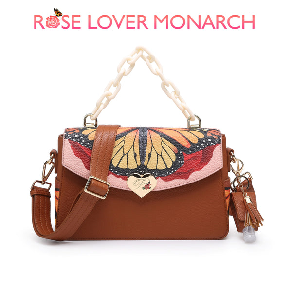 BSM-Art Rose Lover Monarch Bag Set - Blue Dreams USA Boutique