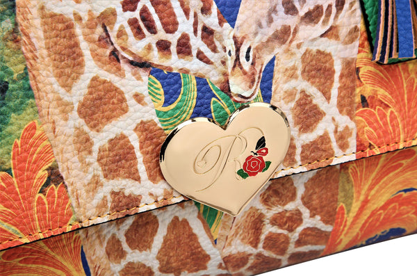 BSM-Art Graceful Giraffes Bag Set - Blue Dreams USA Boutique