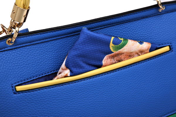 BSM-Art Graceful Giraffes Bag Set - Blue Dreams USA Boutique