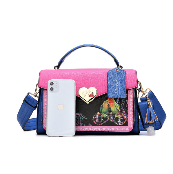 BSM-Art Lovebirds Bag Set - Blue Dreams USA Boutique