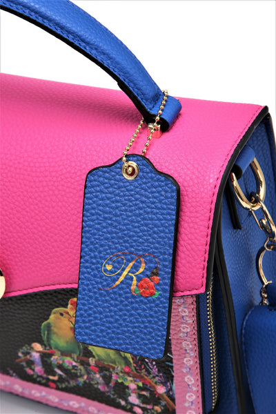 BSM-Art Lovebirds Bag Set - Blue Dreams USA Boutique