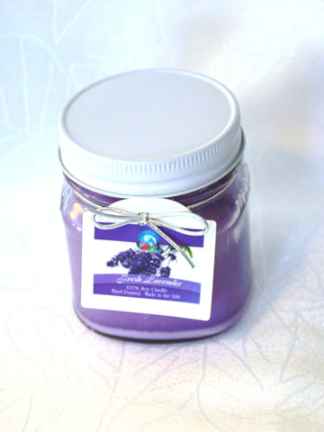 BDR-AR-Fresh Lavender Candle - Blue Dreams USA Boutique