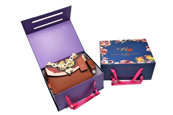 BSM-Art Rose Lover Monarch Bag Set - Blue Dreams USA Boutique